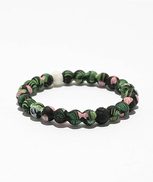 Lokai Flora Green & Black Bracelet