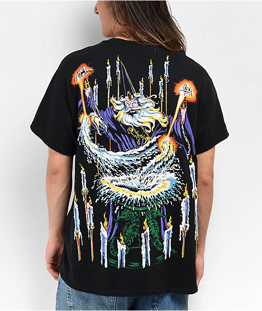 54357-liquid-blue-wizard-black-t-shirt-2.webp Liquid Blue Wizard Black T-Shirt