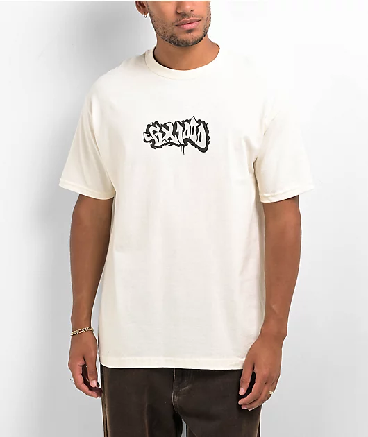 54563-gx1000-throwie-cream-t-shirt-1.webp GX1000 Throwie Cream T-Shirt