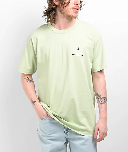 54641-volcom-cloud-91-light-green-t-shirt-1.webp Volcom Cloud 91 Light Green T-Shirt