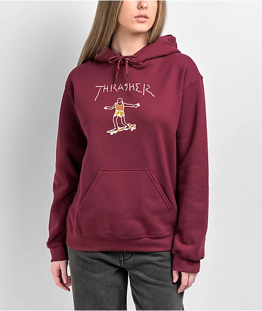 54717-thrasher-gonz-maroon-hoodie-1.webp Thrasher Gonz Maroon Hoodie