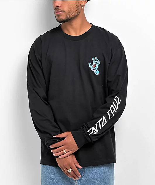 54755-santa-cruz-screaming-hand-black-long-sleeve-t-shirt-2.webp Santa Cruz Screaming Hand Black Long Sleeve T-Shirt