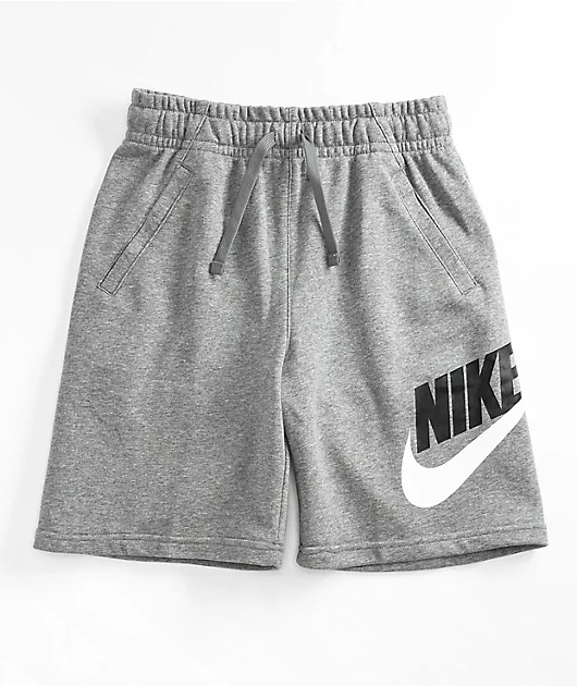 Nike Sportswear Kids Club Grey Fleece Sweat Shorts
