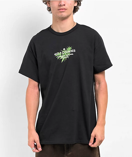 54888-40s-shorties-x-cookies-general-black-t-shirt-2.webp 40s & Shorties x Cookies General Black T-Shirt