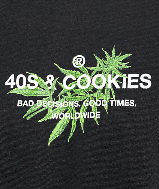 54888-40s-shorties-x-cookies-general-black-t-shirt-3.jpg 40s & Shorties x Cookies General Black T-Shirt