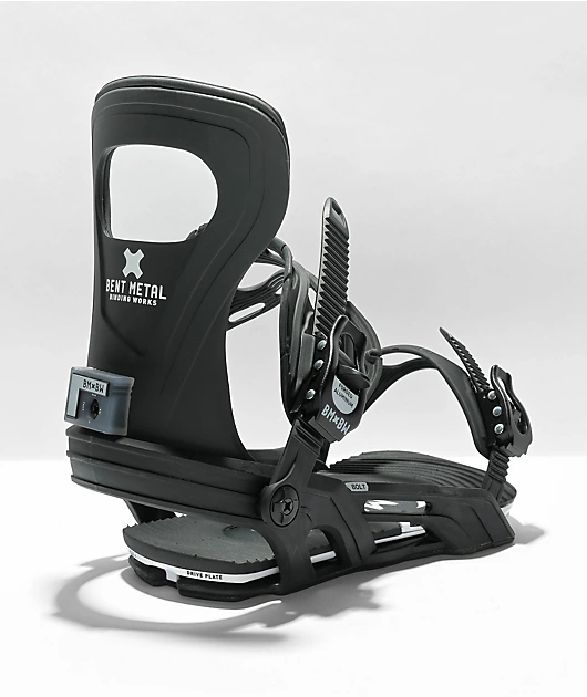 Bent Metal Bolt Black Snowboard Bindings 2023