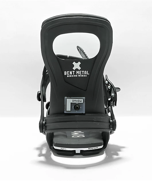 Bent Metal Bolt Black Snowboard Bindings 2023
