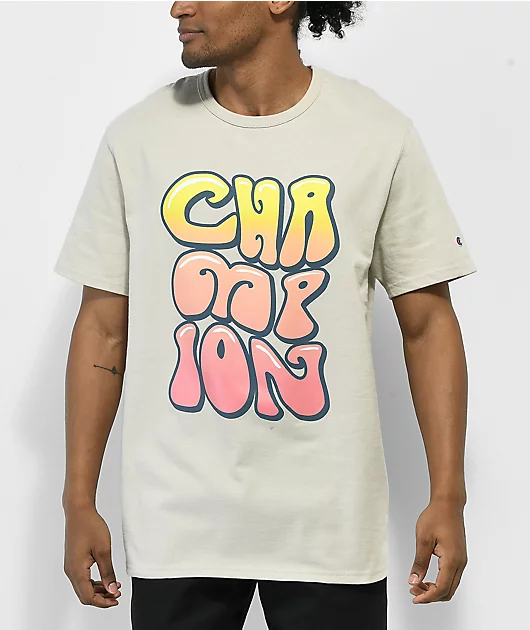 Champion Bubble Wrap Pebble T-Shirt