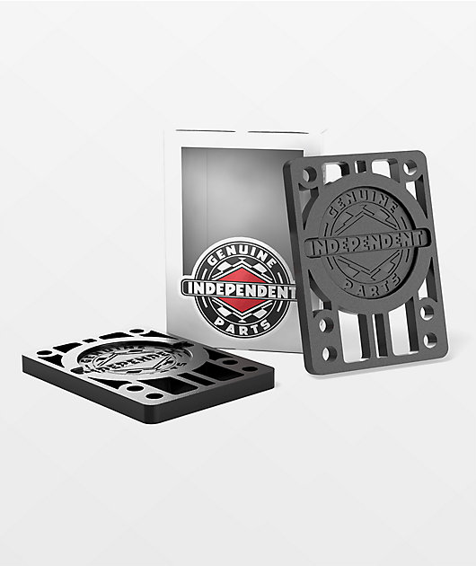 Independent .25\" Riser Pads