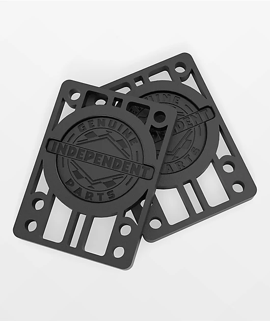 Independent .25\" Riser Pads