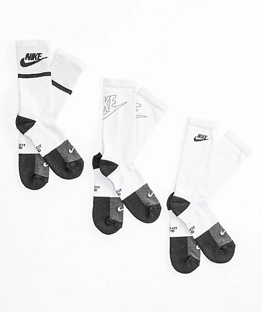56105-nike-white-3-pack-crew-socks-1.webp Nike White 3 Pack Crew Socks