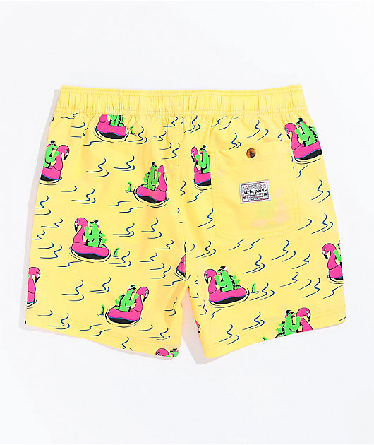 56110-party-pants-river-dino-yellow-board-shorts-6.jpg Party Pants River Dino Yellow Board Shorts
