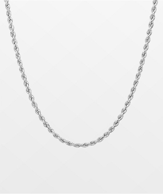 56307-the-gold-gods-22-white-gold-rope-chain-necklace-1.jpg The Gold Gods 22\" White Gold Rope Chain Necklace