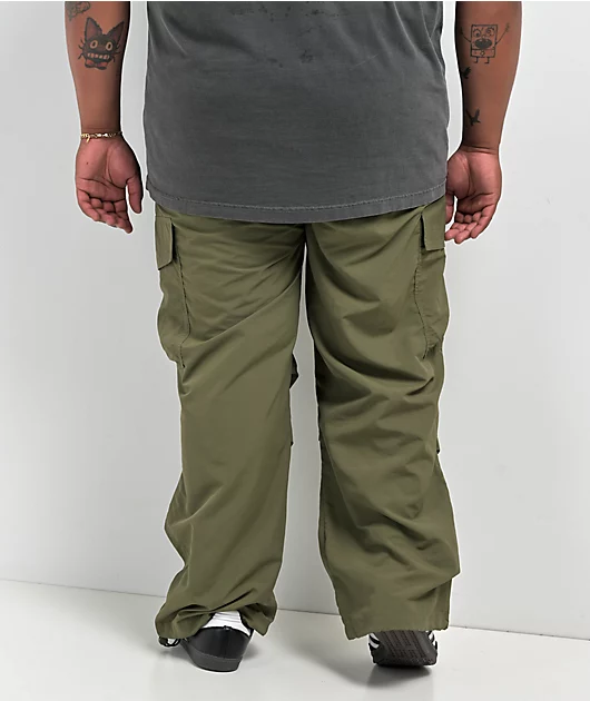 57496-empyre-canopy-olive-green-cargo-parachute-pants-8.webp Empyre Canopy Olive Green Cargo Parachute Pants