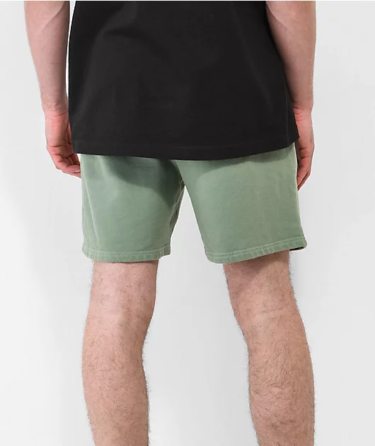 5789-zine-zone-light-green-sweat-shorts-3.webp Zine Zone Light Green Sweat Shorts