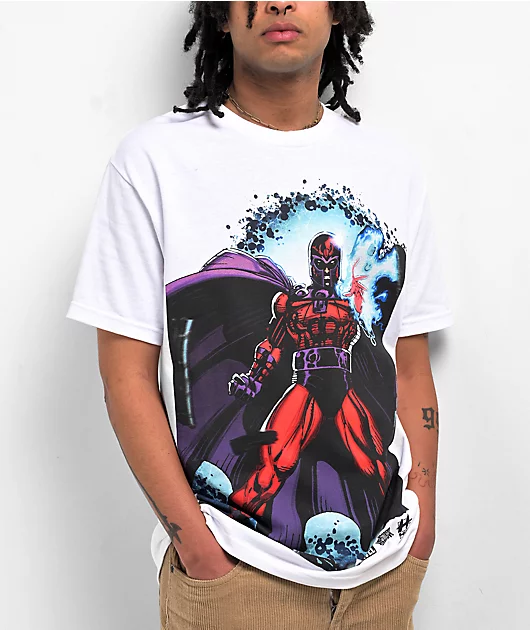 58029-huf-x-x-men-magneto-white-t-shirt-1.webp HUF x X-Men Magneto White T-Shirt