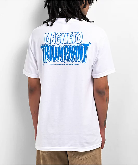 58029-huf-x-x-men-magneto-white-t-shirt-2.webp HUF x X-Men Magneto White T-Shirt