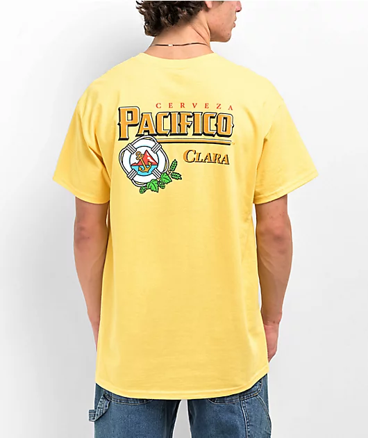 58129-lakai-x-pacifico-cerveza-yellow-t-shirt-1.webp Lakai x Pacifico Cerveza Yellow T-Shirt