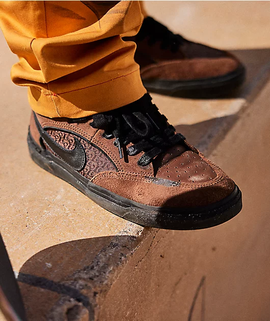 58270-nike-sb-react-leo-cacao-wow-black-skate-shoes-5.webp Nike SB React Leo Cacao Wow & Black Skate Shoes