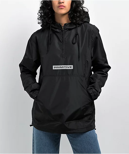 58353-primitive-blocked-black-anorak-jacket-2.webp Primitive Blocked Black Anorak Jacket