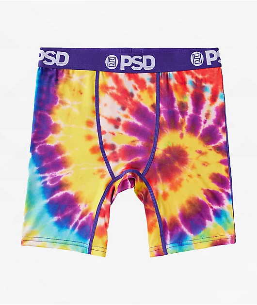 PSD Kids Purple Spiral Boxer Briefs