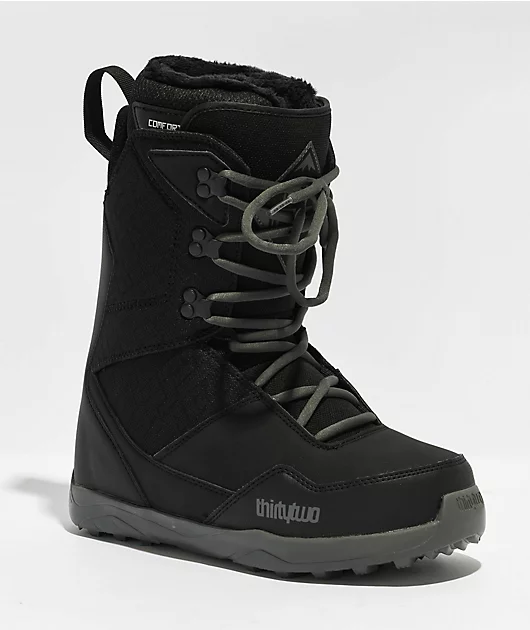 ThirtyTwo Women's Shifty Lace Black Snowboard Boots 2024