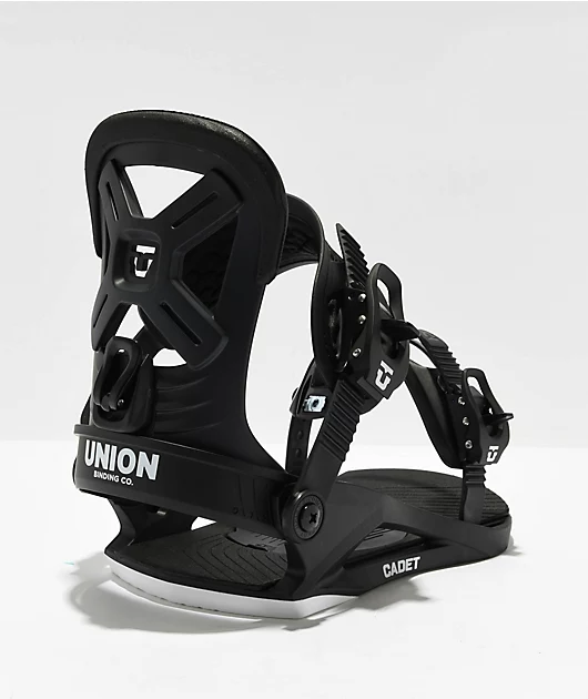 Union Kids Cadet Black Snowboard Bindings 2024