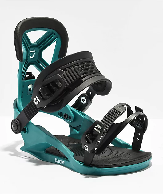 Union Kids Cadet Teal Snowboard Bindings 2024