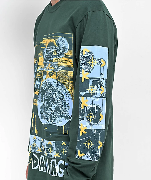 59449-vitriol-nerve-damage-green-long-sleeve-t-shirt-3.webp Vitriol Nerve Damage Green Long Sleeve T-Shirt