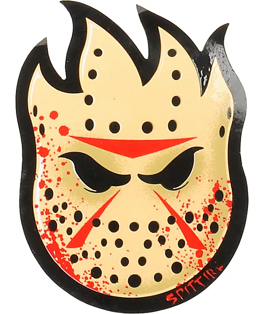 Spitfire Fireball Horror Bighead Sticker