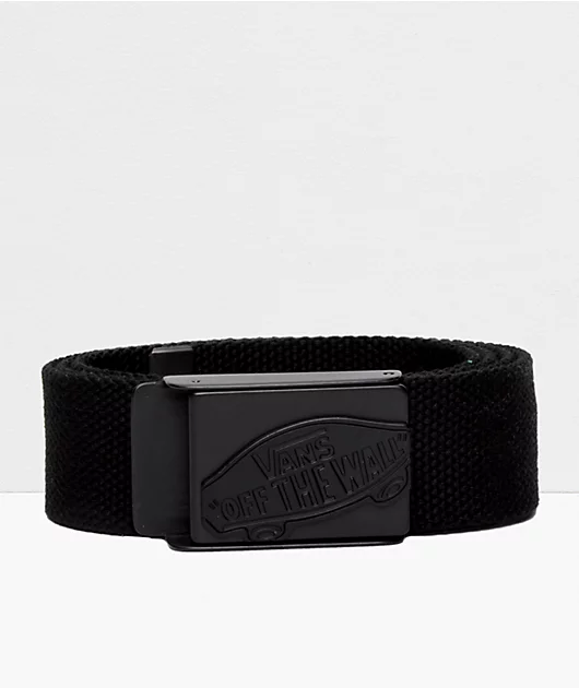Vans Conductor Black Web Belt