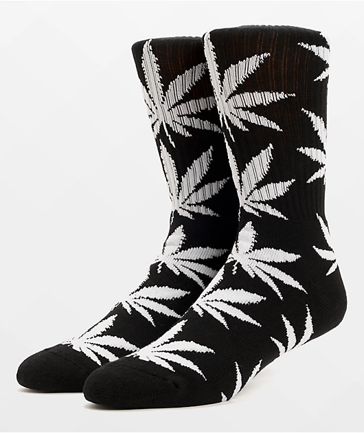 59708-huf-plantlife-black-white-crew-socks-2.webp HUF Plantlife Black & White Crew Socks