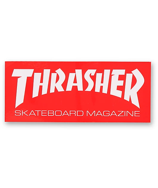 Thrasher Skate Magazine Logo Sticker