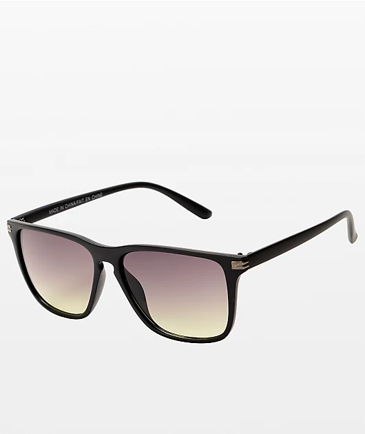 Classic Black & Silver Sunglasses