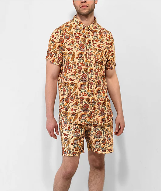 5974-killer-acid-mushroom-friends-tan-orange-board-shorts-4.webp Killer Acid Mushroom Friends Tan & Orange Board Shorts