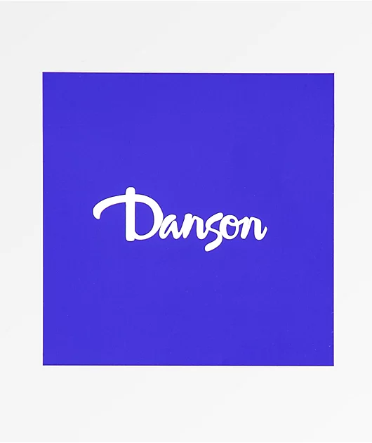 59754-danson-script-blue-and-white-sticker-1.webp Danson Script Blue and White|Sticker
