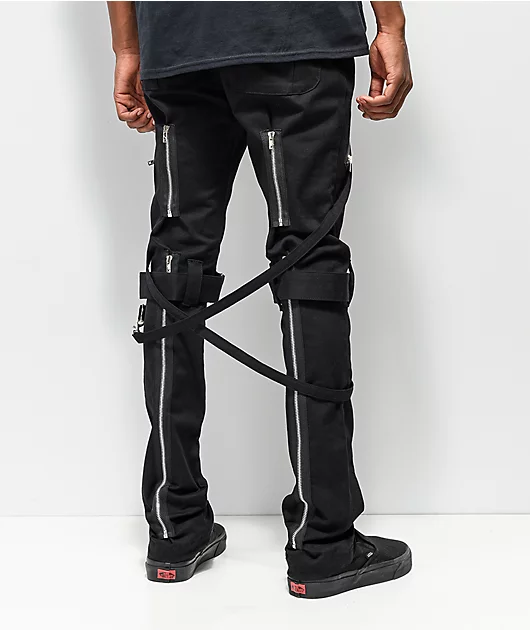 59897-tripp-nyc-slim-black-bondage-pants-2.webp Tripp NYC Slim Black Bondage Pants