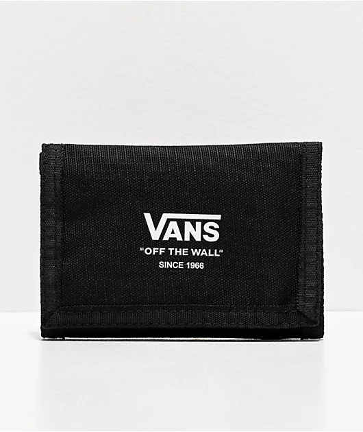 Vans Gaines Black Trifold Wallet