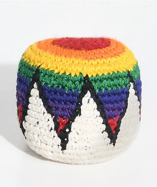 Guatemalart Hot N Cold Zig-Zag Hacky Sack