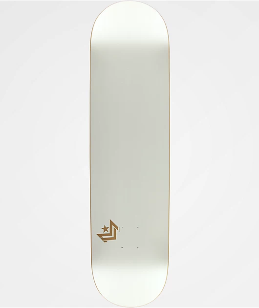 Mini Logo Chevron White 8.5\" Skateboard Deck