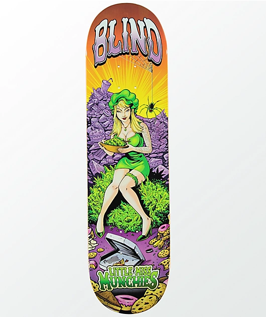Blind Miss Munchies 8.25\" Skateboard Deck