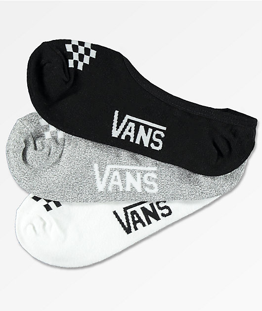 60376-vans-basic-assorted-canoodle-3-pack-no-show-socks-1.jpg Vans Basic Assorted Canoodle 3 Pack No Show Socks