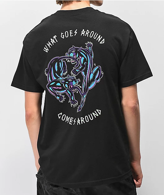 Lurking Class By Sketchy Tank Karma Color Black T-Shirt