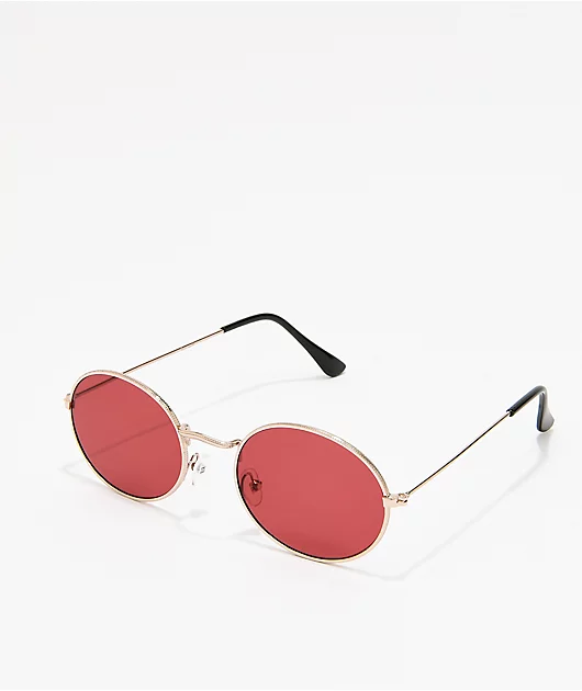 60517-kid-red-round-sunglasses-1.webp Kid Red Round Sunglasses