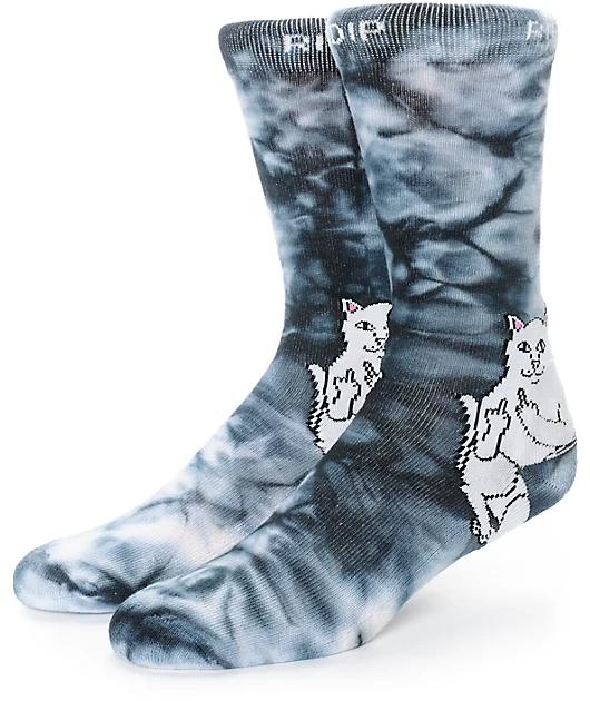60553-ripndip-lord-nermal-tie-dye-crew-socks-1.webp RIPNDIP Lord Nermal Tie Dye Crew Socks