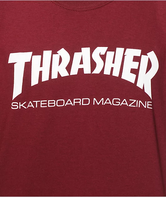 60557-thrasher-skate-mag-burgundy-t-shirt-2.webp Thrasher Skate Mag Burgundy T-Shirt