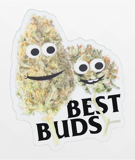 Casual Industrees Best Buds Sticker