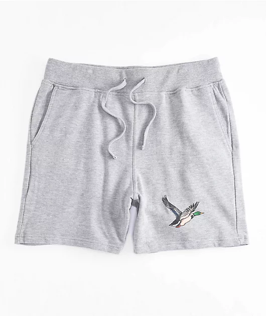 Dravus Parks & Rec Grey Sweat Shorts