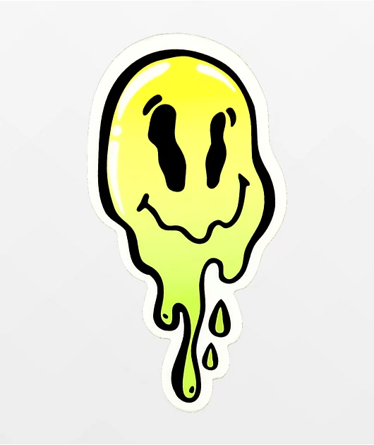 Stickie Bandits Trip Face Sticker