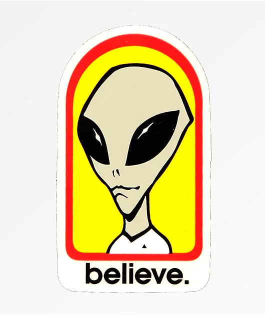 60869-alien-workshop-believe-sticker-1.webp Alien Workshop Believe Sticker